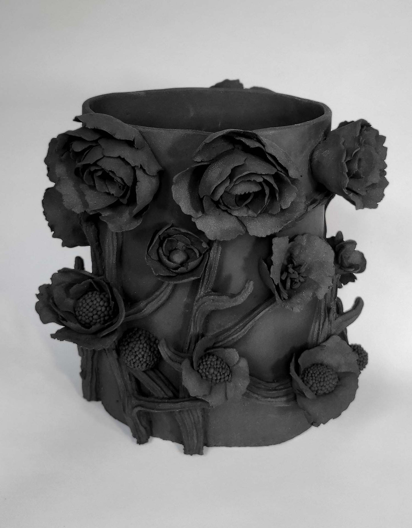 Vase en grès - Pièce Unique Fabriquée à la Main