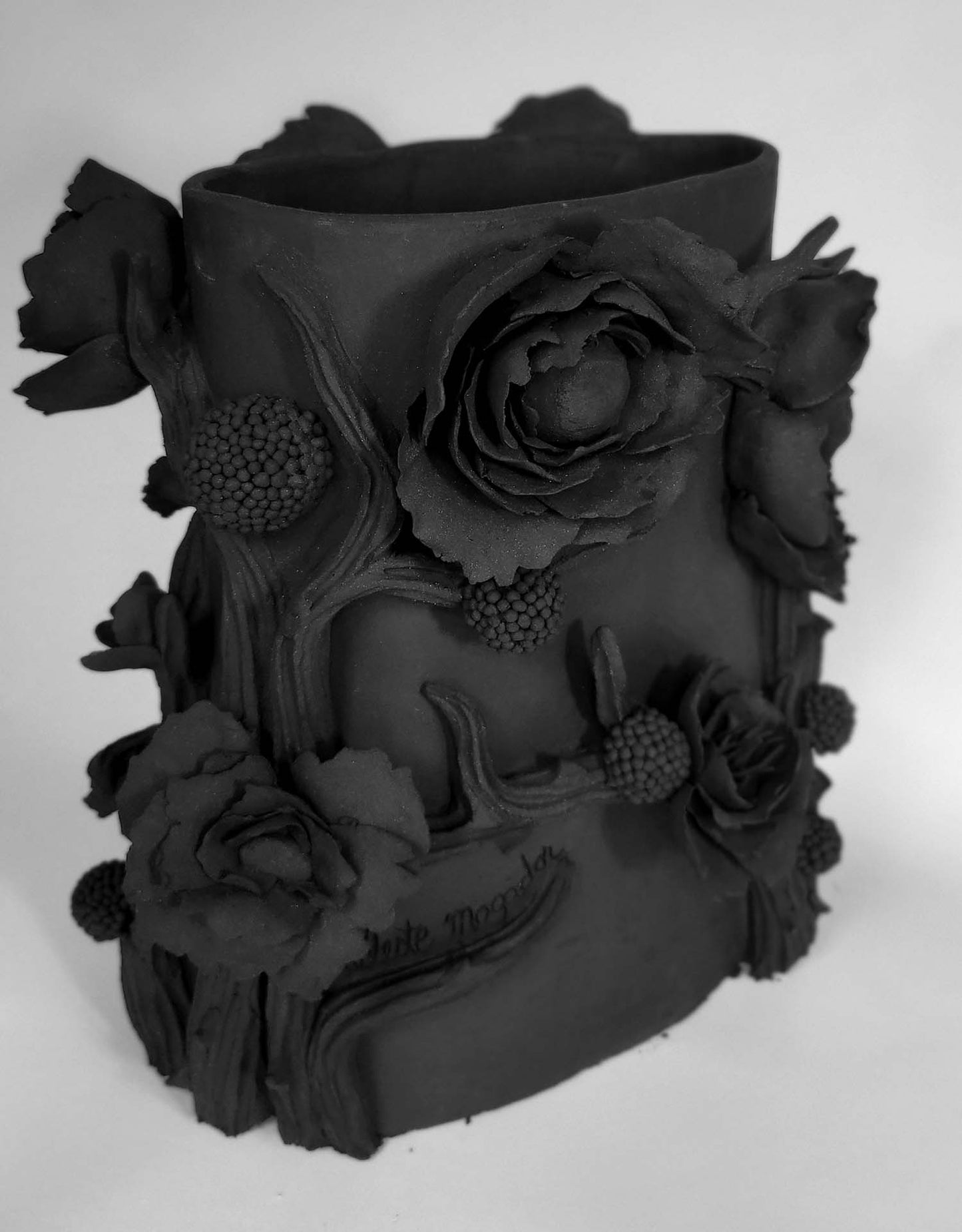 Vase en grès - Pièce Unique Fabriquée à la Main